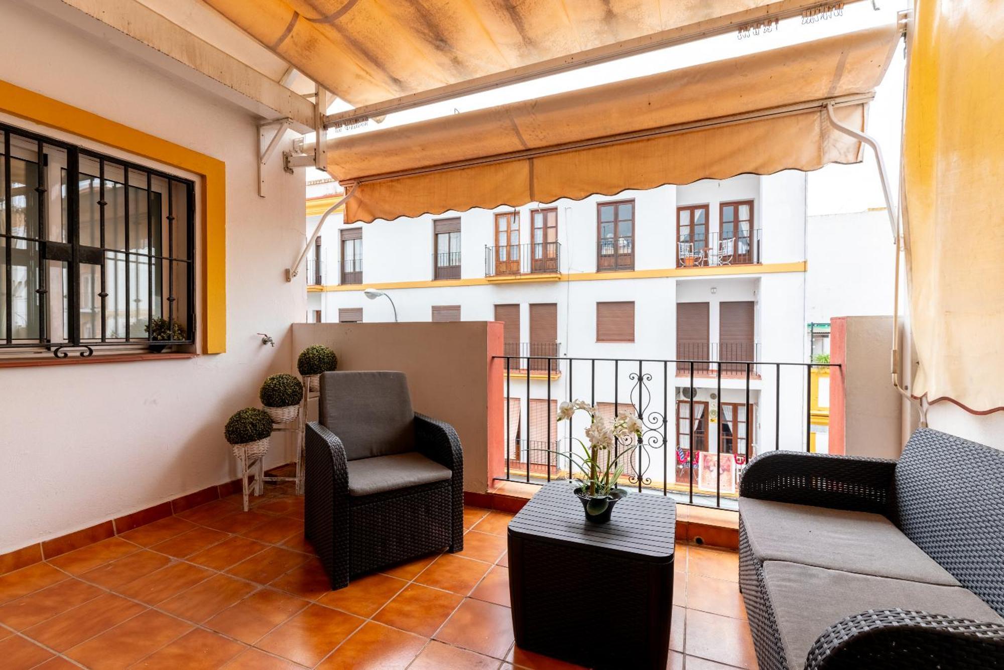 דירות סביליה Aoa Casa Triana Familiar Con Terraza מראה חיצוני תמונה